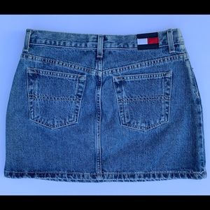Vintage 90s Tommy Hilfiger Denim Skirt